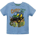 Toddler T-Shirt 'Dirt makes me cuter'