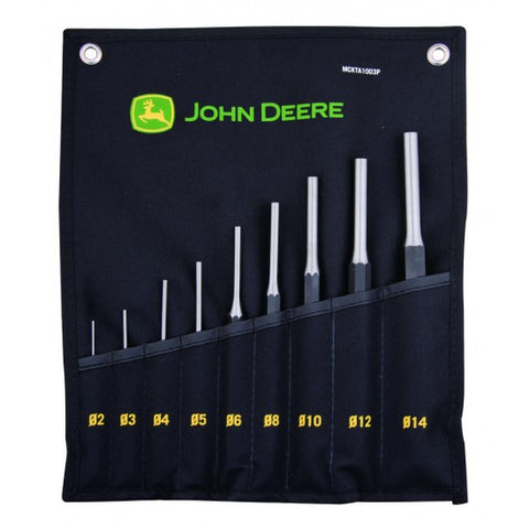 John Deere 9 Piece Pin Punch Set