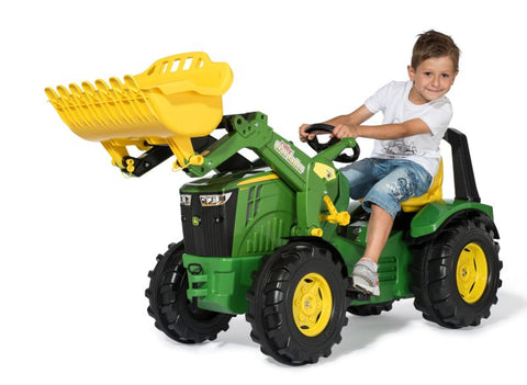 John Deere 8400R Tractor with Front Loader