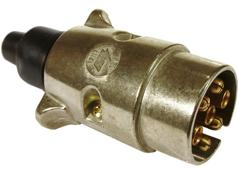 Metal 7 Pin Plug
