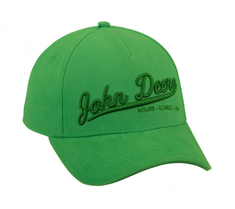John Deere Green Basecap 3D